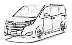 トヨタのノアを車検に出しました。高いけど、ディラー車検は自分自身の安心です。