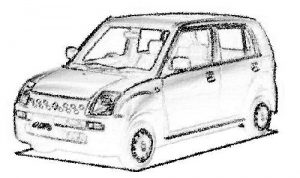 10年落ちのアルトの車検、思ったより車検費用は少なくて助かりました。