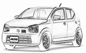 スズキのアルト、初めての車検を受けてきました